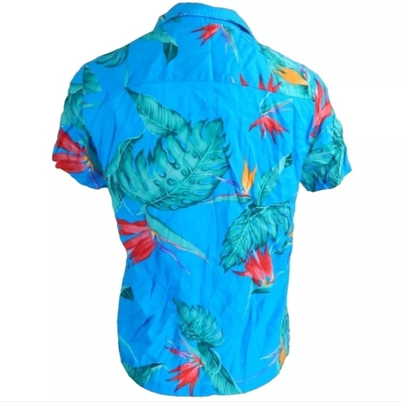 Paradise Found Bird of Paradise Floral Shirt - Picture 2 of 4